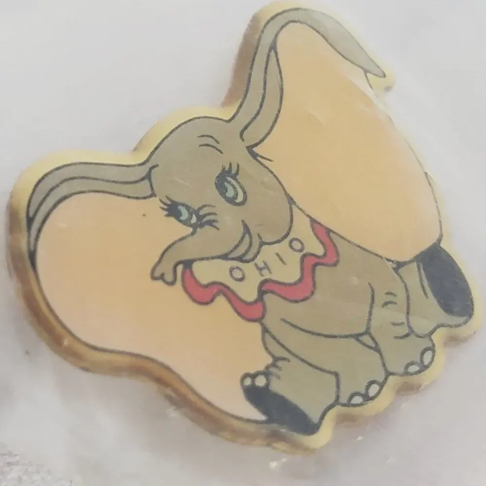 Charming Vintage Dumbo Ohio 1980s Enamel Pin - NIP